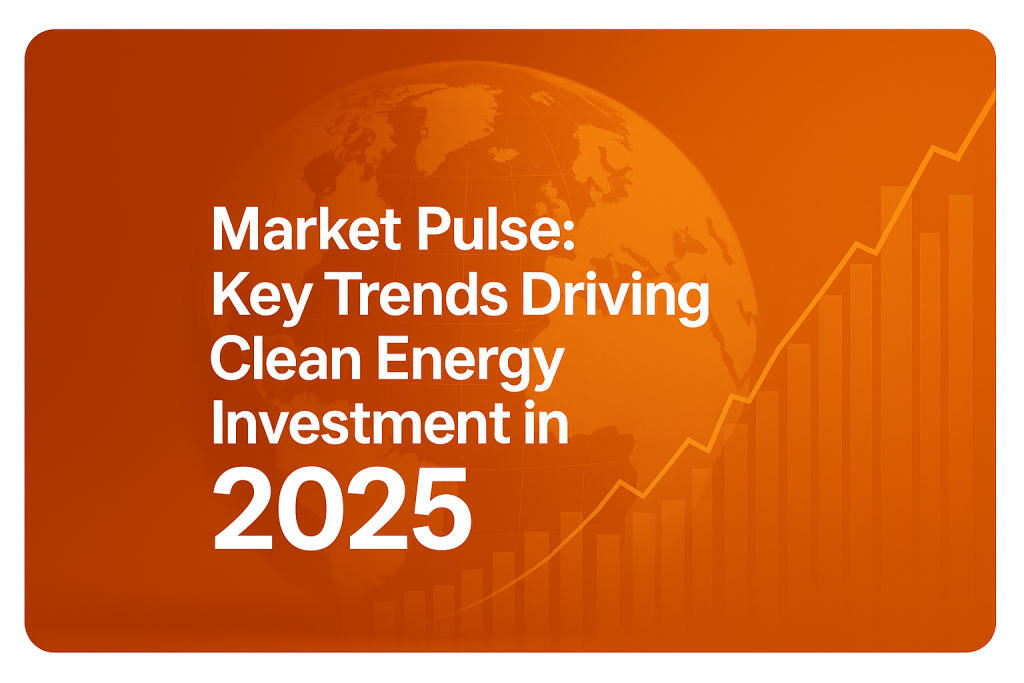 Market Pulse: Key Trends Driving Clean Energy Investment in 2025